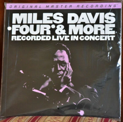 AUDIOPHILE MFSL 376 MILES DAVIS Four & More - Live Concert 180g No. #2059 SEALED - Image 1 of 2