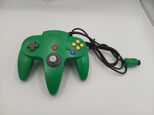 Official Nintendo 64 Green Controller OEM N64 NUS-005  - Picture 1 of 3