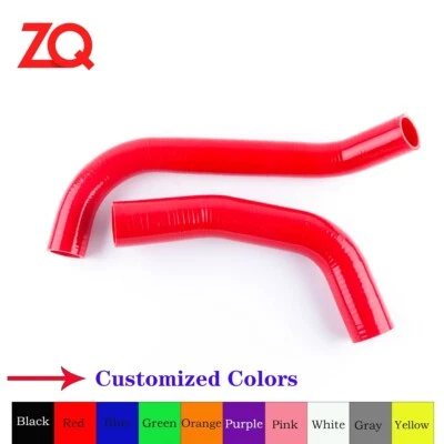 Silicone Radiator Hose For 1965-1966 PONTIAC GTO / TEMPEST / LEMANS 5.3L Red Kit Foto 1 de 4