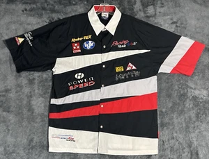Vintage FOX Racing Shirt Tagged 3XL Fits 2XL Speed Cup Black Red White 90s Moto - Picture 1 of 12