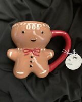 Target Threshold Gingerbread Mug Christmas Ceramic Coffee Mug New With Tags 11oz