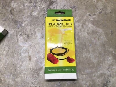 NordicTrack TREADMILL KEY round magnetic nylon cord with safety clip NEW! - Image 1 of 2