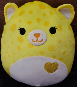 Squishmallows Lexie Yellow Spotted Cheetah Kelly Toys Jazwares 14”T - 32" Round - Picture 1 of 4