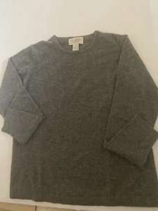SUTTON STUDIO LADIES 100% CASHMERE CREW NECK SWEATER, SMALL - Picture 1 of 5
