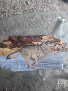 wood painted art - Picture 1 of 6