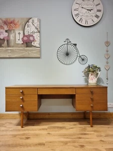 Retro Avalon Mid Century Desk Sideboard Dressing Table G Plan Style - Picture 1 of 10