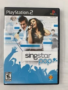 Sony PlayStation 2 PS2 Singstar Pop Karaoke Game 30 Songs CIB Unplayed New!!! - Picture 1 of 4