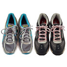 Asics Gel Contend 4 & Skechers Steel Toe Women Shoes Both Size 11 Lot of 2 SALE