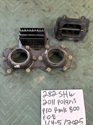 2011 Polaris pro RMK 800 V Force 3 Reeds 进气靴 Reed Valves 282 — 第 1/4 张图片