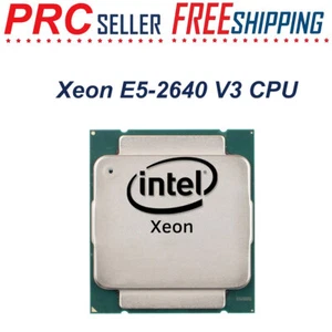 Intel Xeon E5-2640 V3 2.60GHz 8-Core 16 Threads 20M LGA 2011-3 CPU Processor 90W - Picture 1 of 9