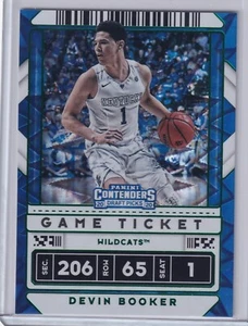 2020 Panini Contenders Draft Picks Game Ticket Green #1 Devin Booker SUNS - Picture 1 of 2