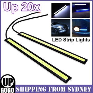 10/20PCS 12V Waterproof DRL LED Strip Lights Bars Camping Caravan Boat Car COB - Picture 1 of 12