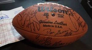 1998-99 St. Louis Rams Autographed Team 23 Football HOLT Bruce PACE Trent Green - Picture 1 of 5