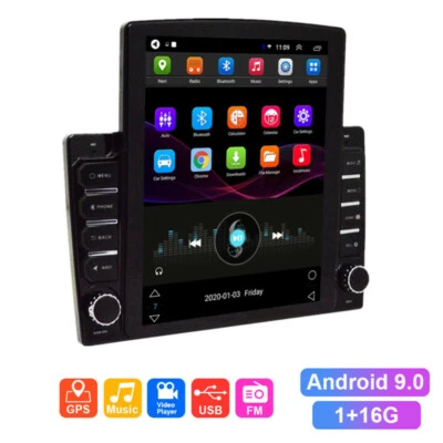 Reproductor de Radio Coche Android Navegación GPS Video Multimedia Pantalla 9.7" Vertical Foto 1 de 4