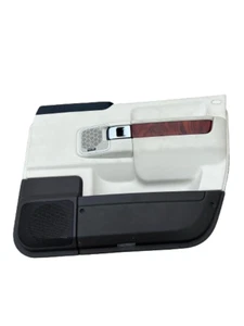 Range Rover HSE L322 07-12 OEM Passenger Front Door Panel Ivory Arabica Walnut - Imagen 1 de 3