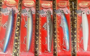 LÁPIZ DE HUNDIMIENTO LUCKY CRAFT WANDER SLIM 110 3/4 OZ SIN LABIOS ALETEO MINNOW - Imagen 1 de 49