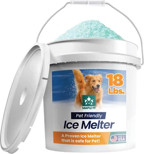 Pet Safe Ice Melt, 18 Lb - Concrete Safe, Pet Friendly Snow & Ice Removal Salt - Picture 1 of 8