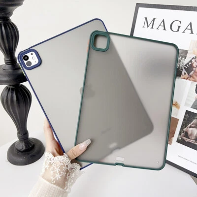 Clear Case Protective Cover For iPad Air Pro 11/13 (2024) 10th 10.9 9th 8th 10.2 - Image 1 of 4