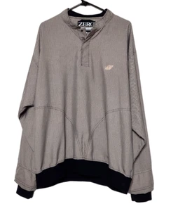 Zero Restriction Mens XL Windbreaker Pullover Jacket Golf 1/4 Snap Long Sleeve - Picture 1 of 4