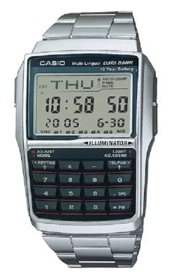 OROLOGIO CASIO DBC-32D-1A DIGITALE CALCOLATRICE MULTIFUNZIONE GRANDE SHERMO LED - Immagine 1 di 2