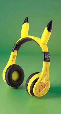 eKids Pokemon Bluetooth Wireless Headphones - Yellow - Image 1 of 4