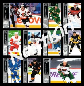 2021-22 Upper Deck Series 1 BASE FRENCH VARIATION U Pick List Free Combined.
