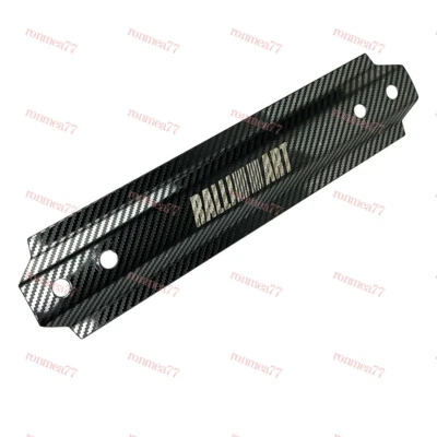 RALLIART MITSUBISHI BATERIA DE CARRO DE ALUMÍNIO CARBONO AMARRAR SUPORTE DE MONTAGEM BARRA DE SUPORTE - Imagem 1 de 4