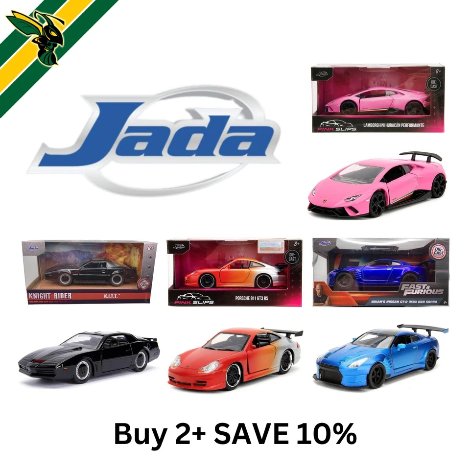 Jada 1/32 Scale Cars - Hyper-Spec Hollywood Rides Pink Slips YOU PICK  NEW - Image 1 of 2