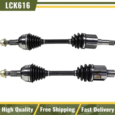 Front Driver & Passenger Pair CV Axle Shaft For Chevrolet Equinox 2007 08 09 - Image 1 of 4