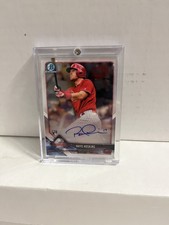 2018 Bowman Chrome Rhys Hoskins Autograph Rookie Card 