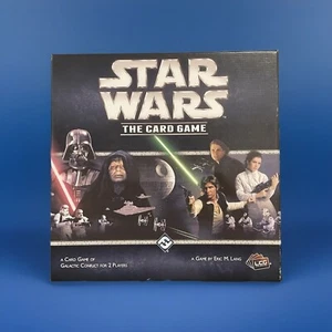 RARE Star Wars The Card Game Base Game COMPLETE 2012 Board Galactic Conflict - Picture 1 of 17