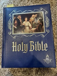 Masonic Masons KJV Holy Bible Heirloom Red Letter Master Reference Edition - Bild 1 von 9