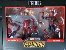 Marvel Legends Iron Man Mark 50 Iron Spider-Man 2 Pack Infinity War Target