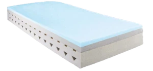 Ergovital "Orbit Pur" Kaltschaummatratze in zwei Härtegraden - Bild 1 von 2