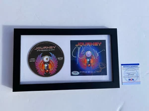 JOURNEY FIRMADO AUTOGRAFIADO LIBERTAD ENMARCADO CD ÁLBUM PSA/ADN - Imagen 1 de 2