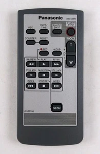 Genuine Panasonic LSSQ0336 Remote Control For Video Camera / Camcorders - Picture 1 of 3