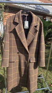 H&M Edition x John Boyega Manteco Italy Wool Men's Coat size 40R - Picture 1 of 15