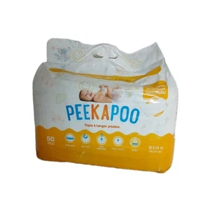 Peekapoo - Disposable Changing Pad Liners (50 Pack) Super Soft, Ultra Absorbent - Picture 1 of 1