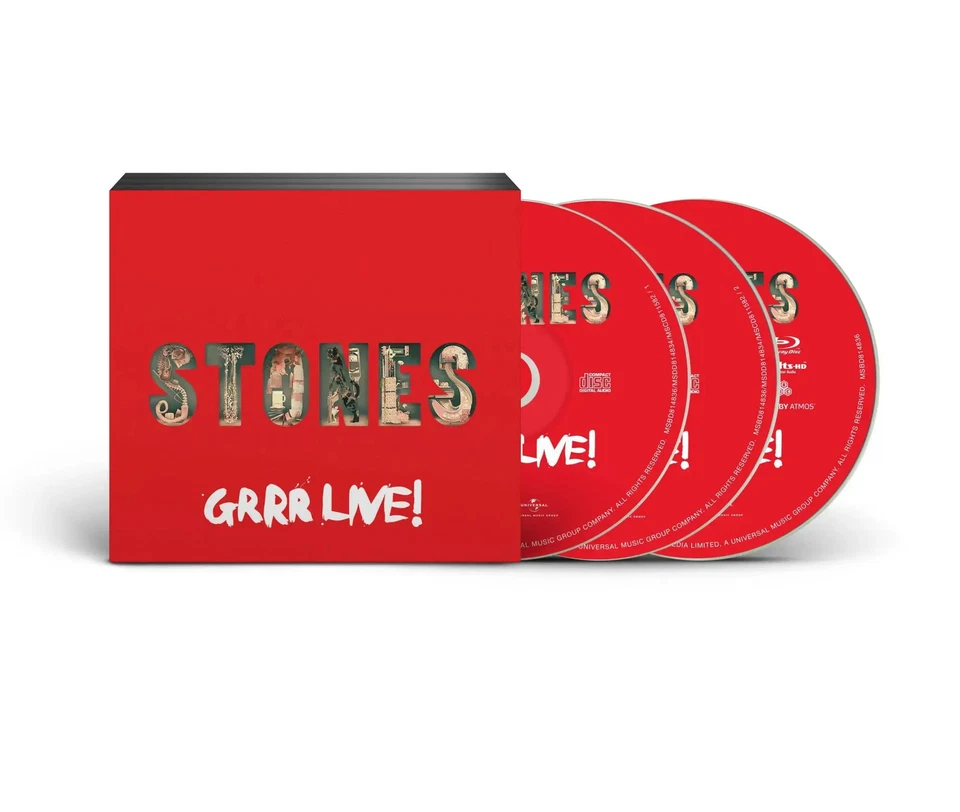GRRR Live! Live At Newark (BD + 2CD) | The Rolling Stones | Englisch | Audio-CD - Bild 1 von 1