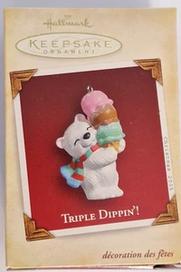 2005 Hallmark Keepsake Ornament " Triple Dippin' " - Picture 1 of 4