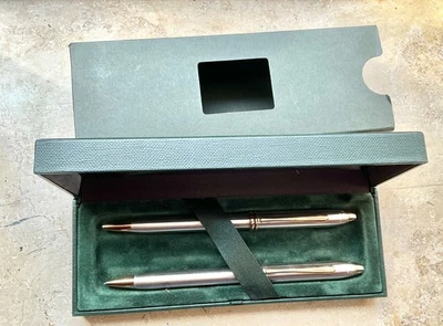 TOLLE GEBRAUCHTE!  CROSS  Kugelschreiber + Bleistift im Herrenformat - Bild 1 von 2