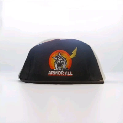 Sombrero de Colección Años 80 Armadura Todo Ajustable SnapBack OSFA Raro Nuevo de Lote Antiguo Publicidad EE. UU. Foto 1 de 3