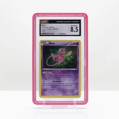 Pokemon Mew Holo #29/124 Fates Collide 2016 - CGC 8.5 - Image 1 of 2