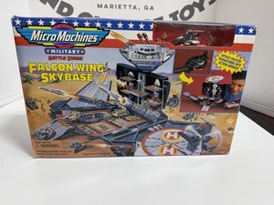 Micro Machines Falcon Wing Skybase Vintage 90s Read Desc - Picture 1 of 12