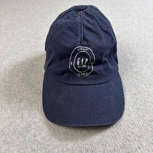 GAP Doen Hat Cap Strap Back Navy Blue Collaboration Graphic Logo Heritage READ - Picture 1 of 8
