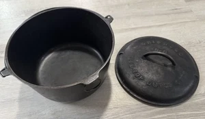 Vintage Griswold No 8 Gusseisen Tite-Top Dutch Oven 937 ERIE - Bild 1 von 8