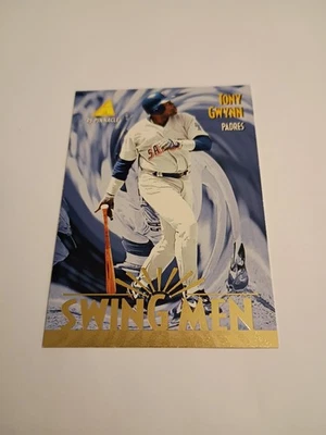 Tarjeta Tony Gwynn 1995 Pinnacle SWING MEN #291 San Diego Padres Salón de la fama Foto 1 de 4