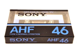 Sony AHF 46 leere Audiokassette Band (versiegelt) NEU - Bild 1 von 5