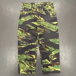 Stussy Lucien Smith Tigris Canvas Big Ol Jeans Tiger Camo Hose Multi 32 - Bild 1 von 8