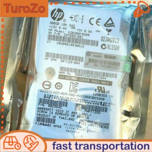 NEW HP 652564-B21 653955-001 300GB 10K 2.5" SAS 6G DUAL PORT SC HDD - Picture 1 of 4